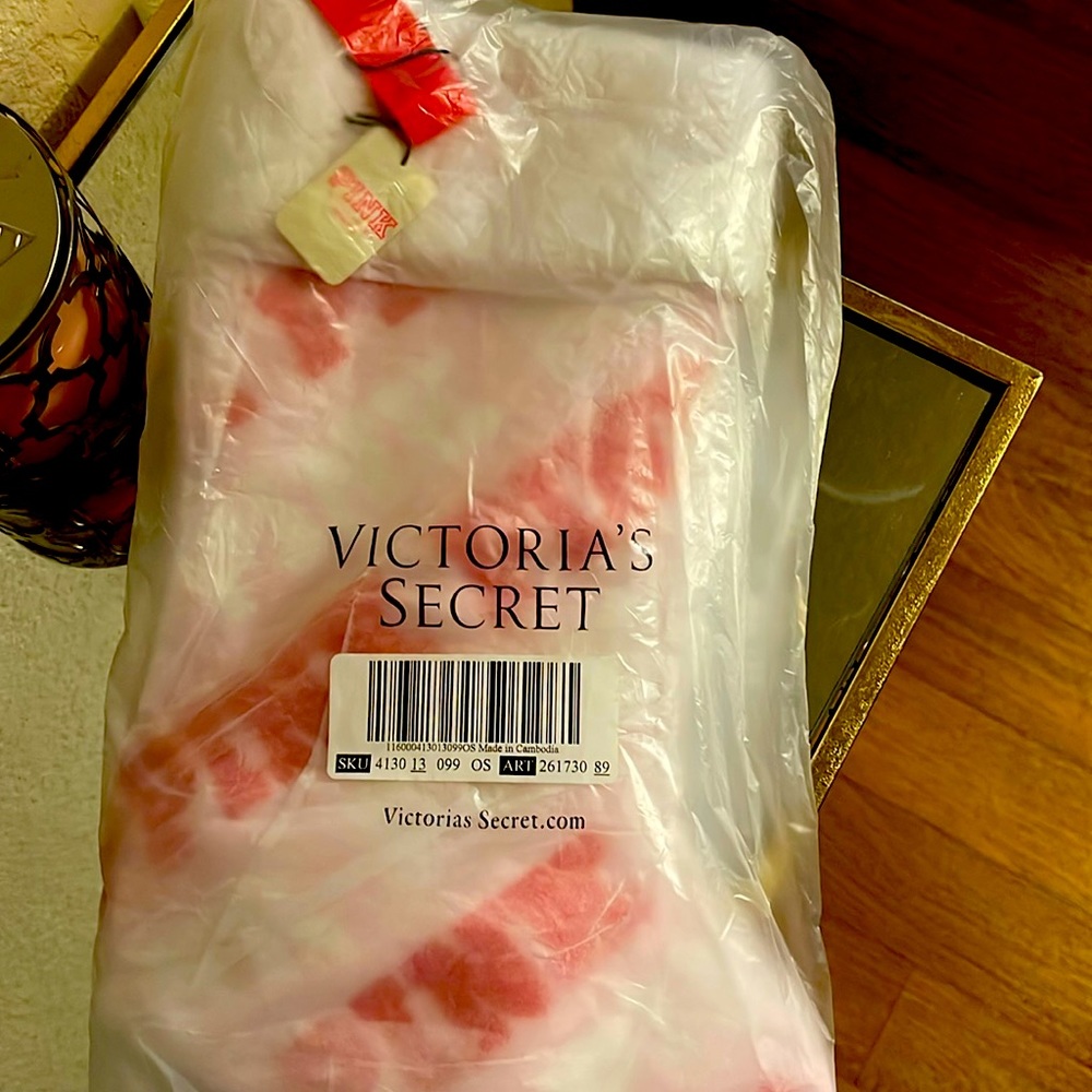 Pink Christmas stocking nwt!